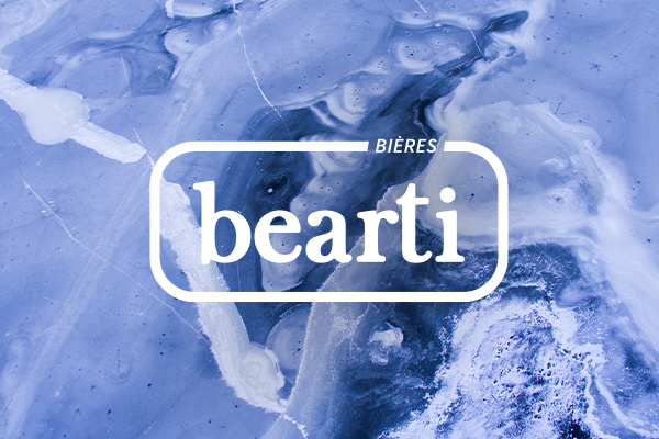 Logo BEARTI, bière fabriquées dans le Jura - Estelle Dubreuil